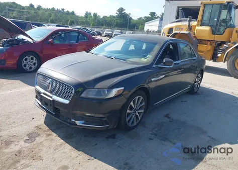 2017 Lincoln Continental Livery из США, поврежденный, VIN 1LN6L9HKXH5620909